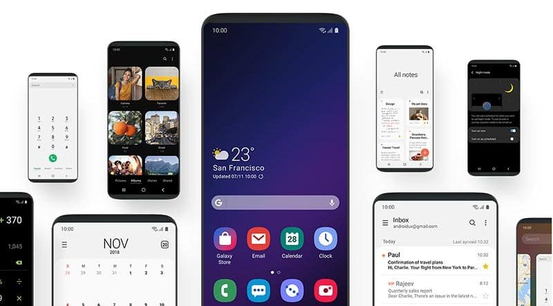 One UI Beta basado en Android Pie en Samsung Galaxy Note 9