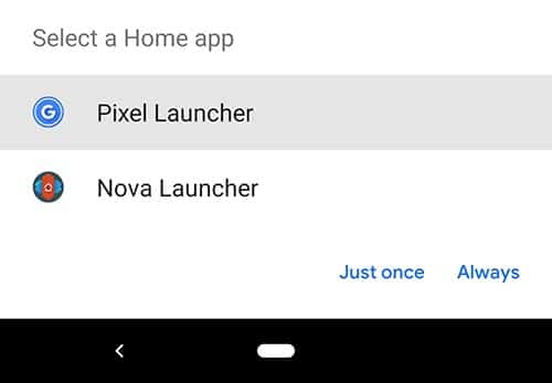 Instalar Google Pixel 3 Launcher APK - Establecer como predeterminado