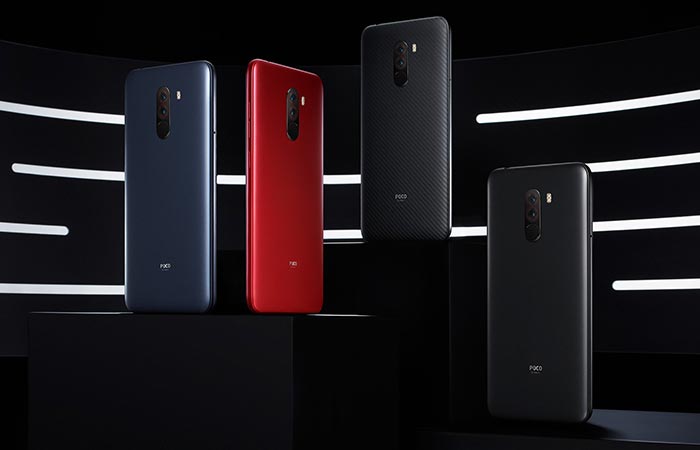 Variantes de color de Xiaomi Poco F1