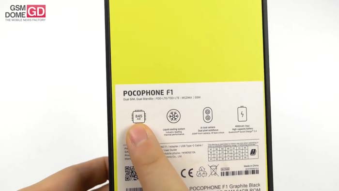 Video de unboxing del Xiaomi Pocophone F1 - Rendimiento