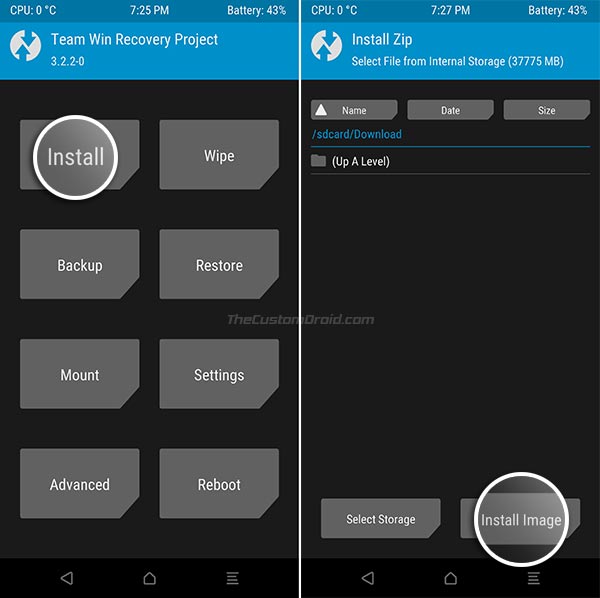 Cómo instalar Android 9.0 P GSI usando TWRP-1