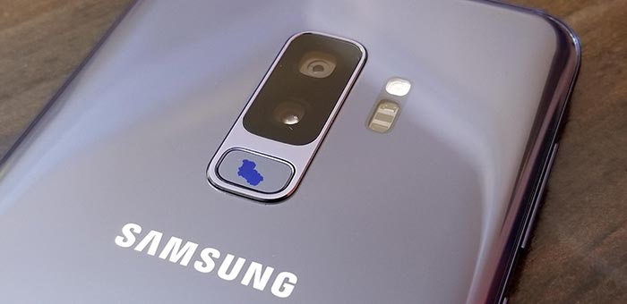 Samsung Galaxy S9 Fingerprint Sensor Chipping
