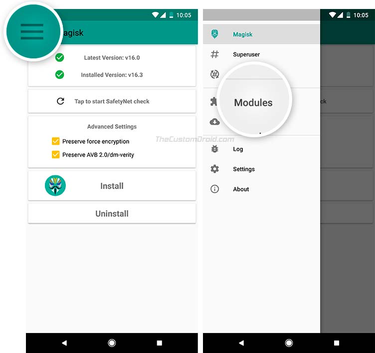Solucione el problema de Android 8.1 Oreo Multi-Touch usando el módulo Magisk
