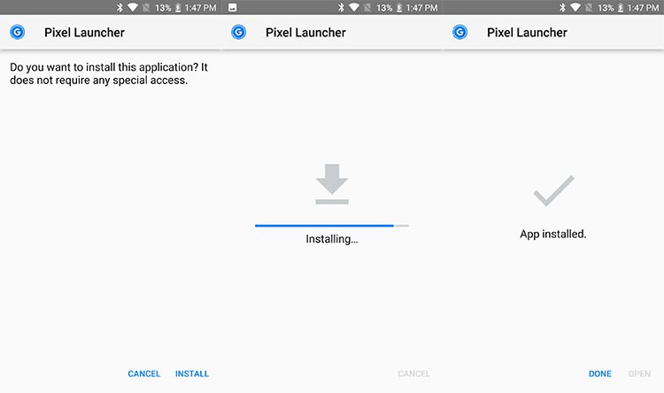 Instalar Android Go Pixel Launcher APK