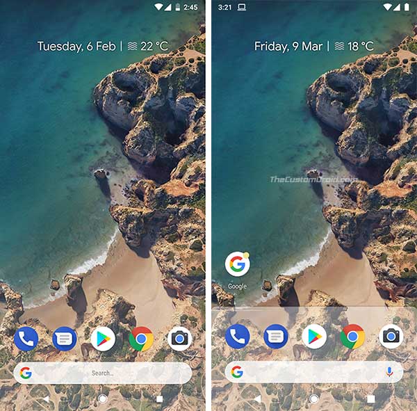 Descargar Android P Pixel Launcher - Capturas de pantalla