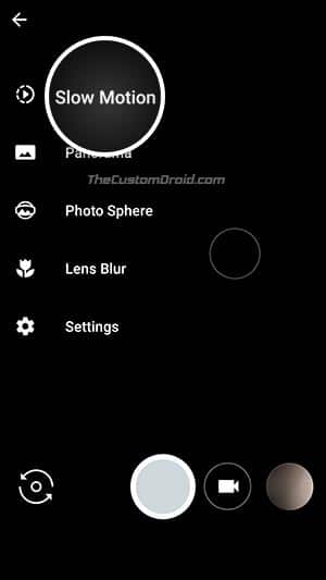 Reparar la grabación de video en cámara lenta de Xiaomi Mi A1 en la cámara de Google