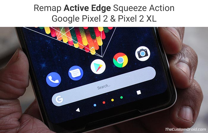 Change Active Edge Squeeze Action on Google Pixel 2