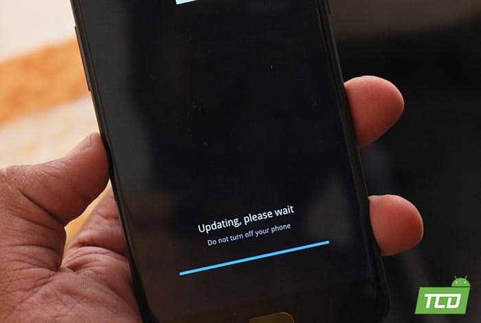 Instale la actualización OxygenOS 4.5.15 en OnePlus 5 - Actualización en recuperación