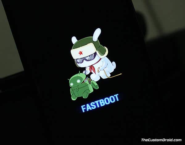 Instale la actualización de diciembre de Xiaomi Mi A1 - Modo Fastboot