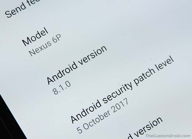 Install Android 8.1 Oreo Developer Preview on Pixel and Nexus
