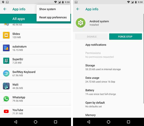 Ocultar notificación persistente en Android Oreo a través de la importancia de la notificación