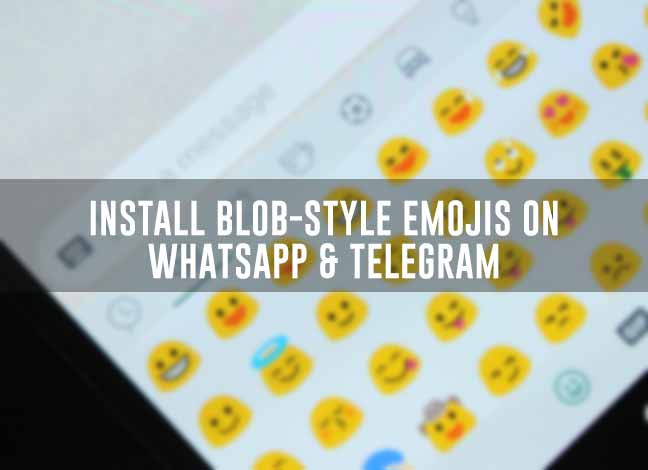Cómo instalar Blob Emojis en WhatsApp y Telegram