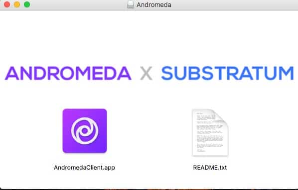 Instalar Andromeda Desktop Client en macOS