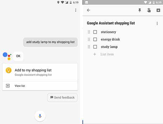 Consejos y trucos del Asistente de Google: vaya de compras