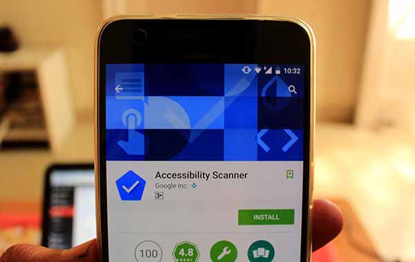Google Accessibility Scanner