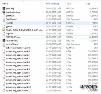 Actualizar manualmente Moto X Force a archivos Marshmallow
