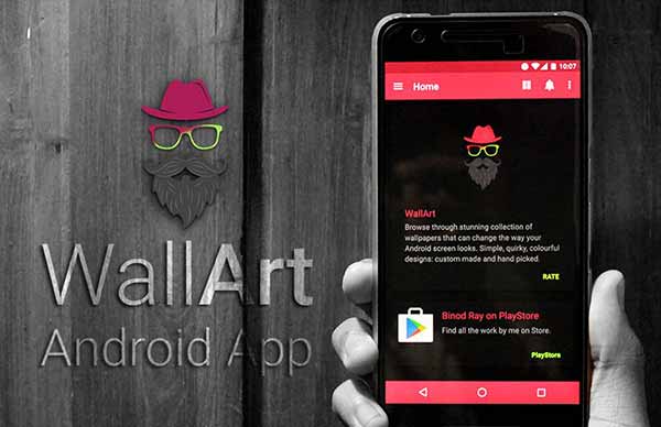 Aplicación de Android WallArt