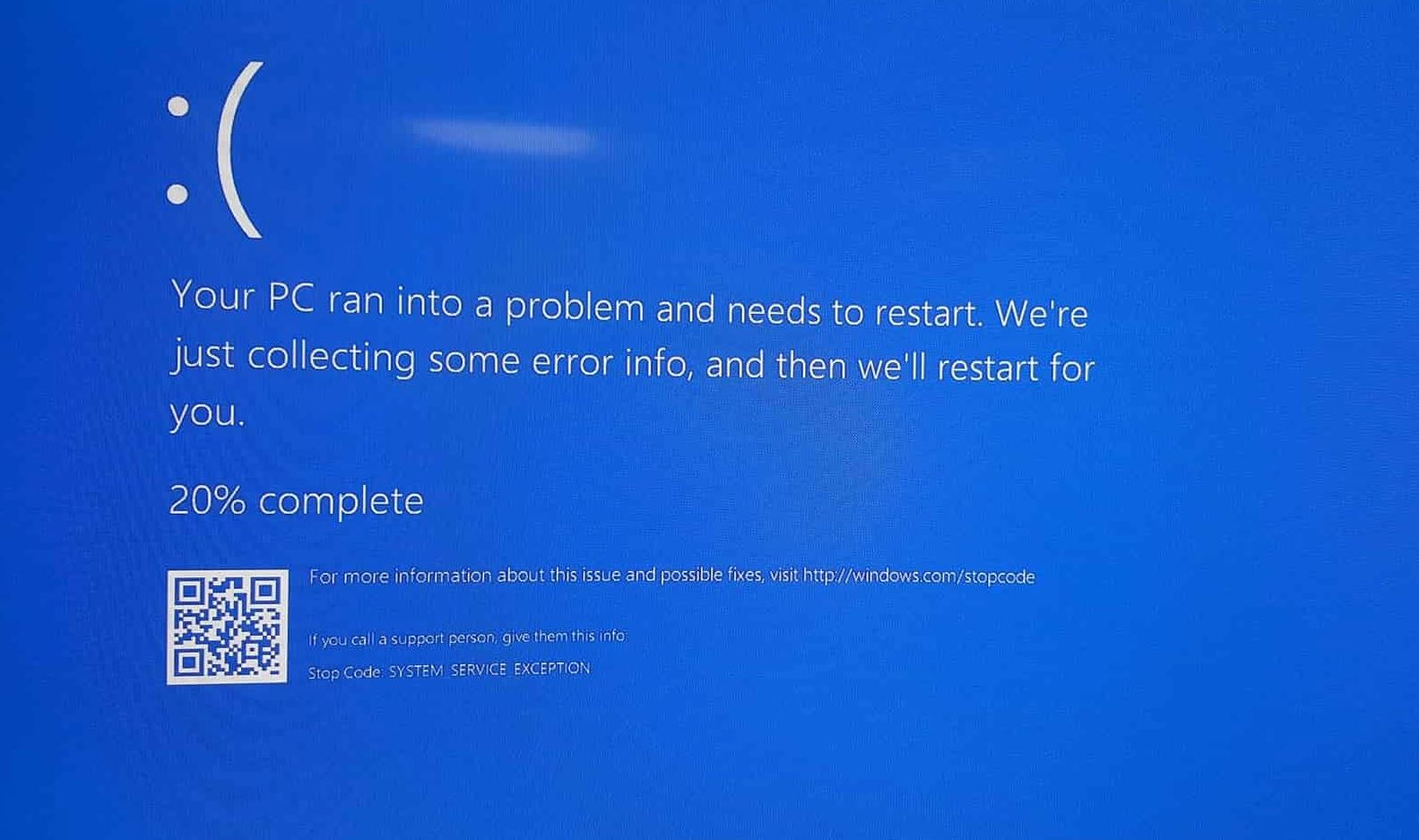 Cómo reparar el bucle de arranque de excepción del servicio del sistema en Windows 10