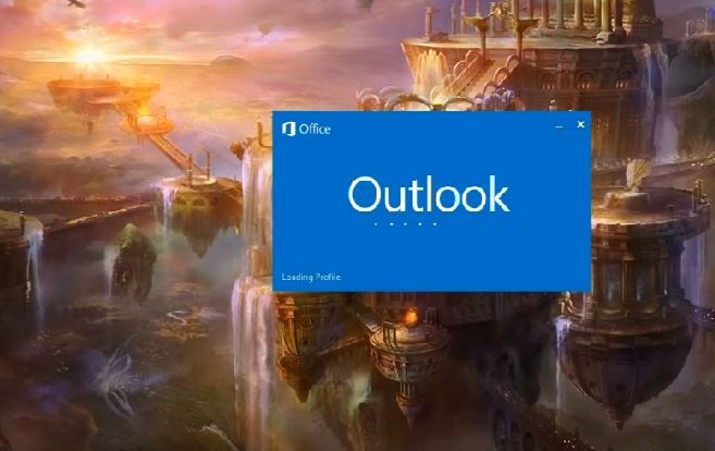 Microsoft Outlook 2016 atascado al cargar el perfil de Windows 10