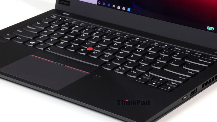 Logotipo del teclado ThinkPad X1 Carbon