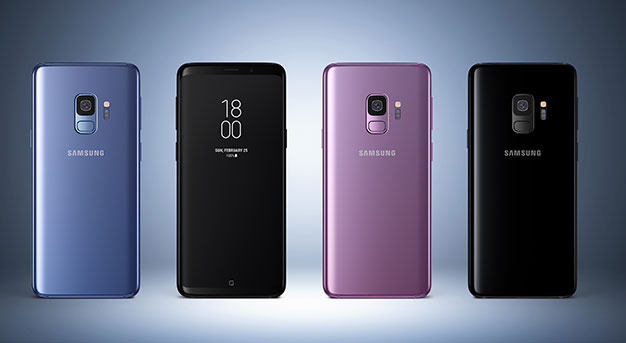 Galaxy S9 3 colores