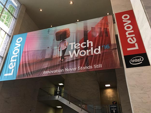 Lenovo Tech World Banner