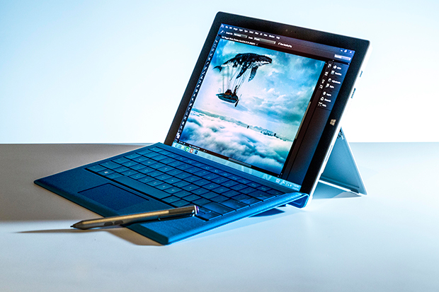 Microsoft Surface Pro 3 con cubierta de teclado
