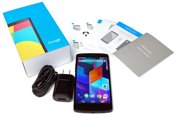 Paquete de paquete Google Nexus 5