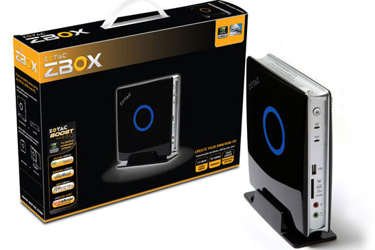 ZOTAC ZBox HD-ID11 y ION de próxima generación