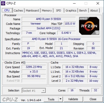 5950x CPU 1