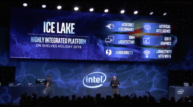 características de intel ice lake