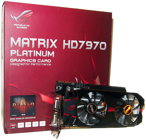 Breve análisis de ASUS Matrix Radeon HD 7970 Platinum