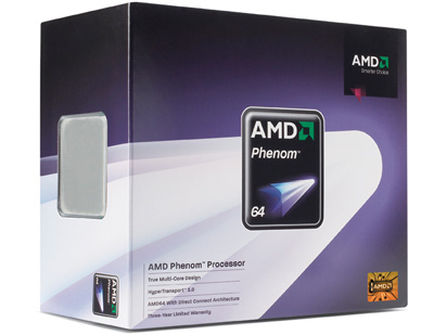 Procesador AMD Phenom X3 8750 de tres núcleos