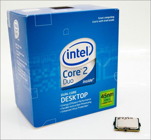 CPU Intel Core 2 Duo E8500 Wolfdale