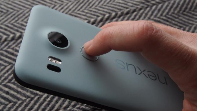 Nexus 5X-vingerafdruksensor