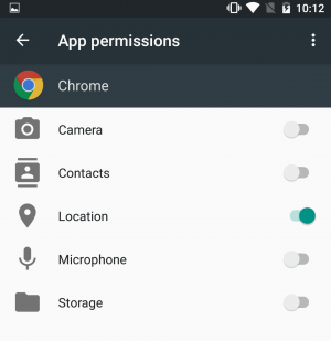 Android 6 app-machtigingen