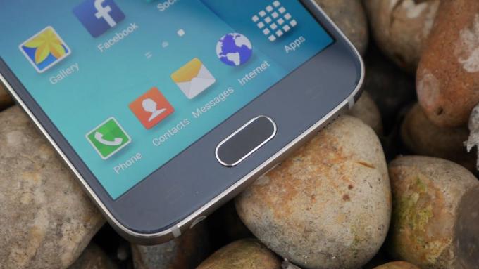 Lector de huellas dactilares Samsung Galaxy S6