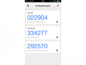 Google Authenticator-app