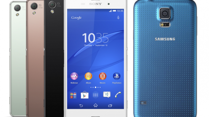 Sony Xperia Z3 vs cámara Samsung Galaxy S5