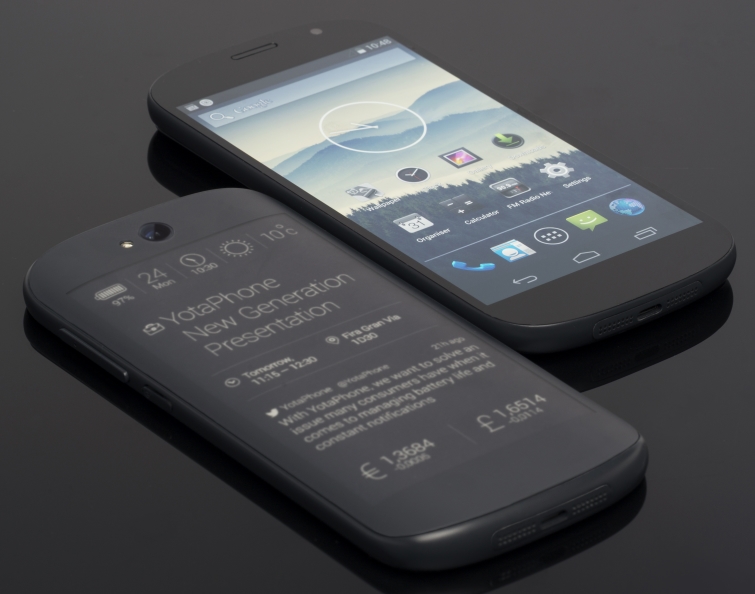 Yotaphone de próxima generación presentado: el teléfono de doble pantalla ahora tiene doble toque