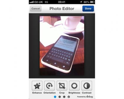 Aplicación Flickr para iPhone