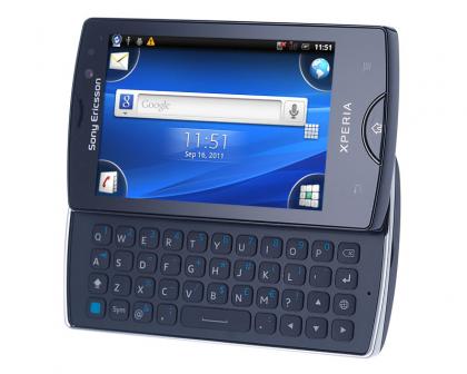 Sony Ericsson Xperia Mini Pro landschap