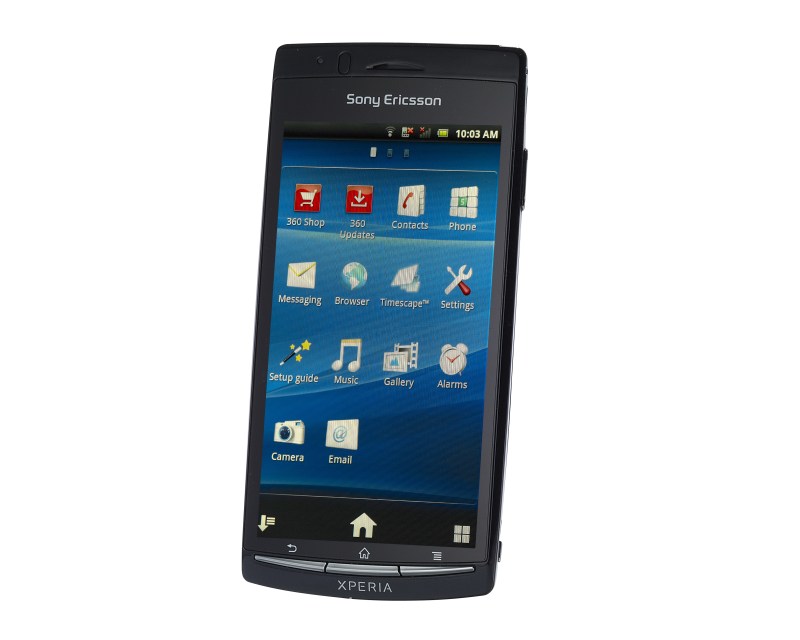Revisión del arco Sony Ericsson Xperia