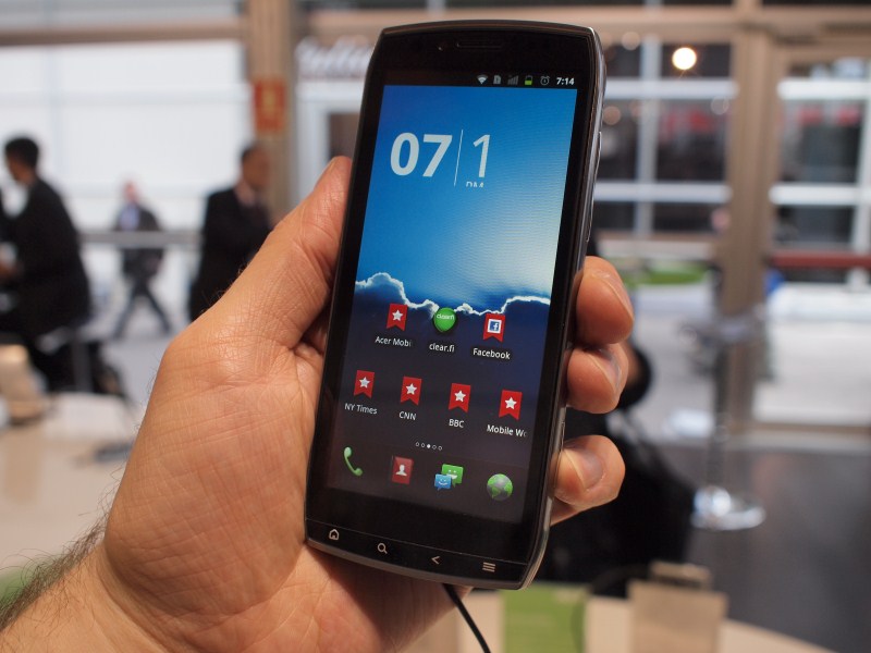 Acer Iconia Smart: el teléfono inteligente de pantalla súper ancha