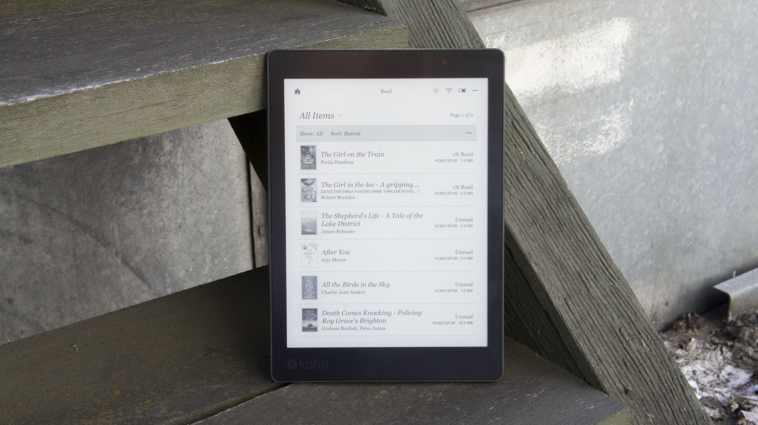 Revisión de Kobo Aura One: una gran alternativa a Kindle