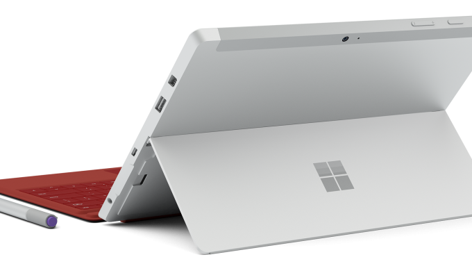 Microsoft Surface 3 achterzijde