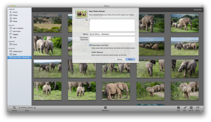 Guardar videos y fotos en el Camera Roll del iPad - Mac iCloud 2