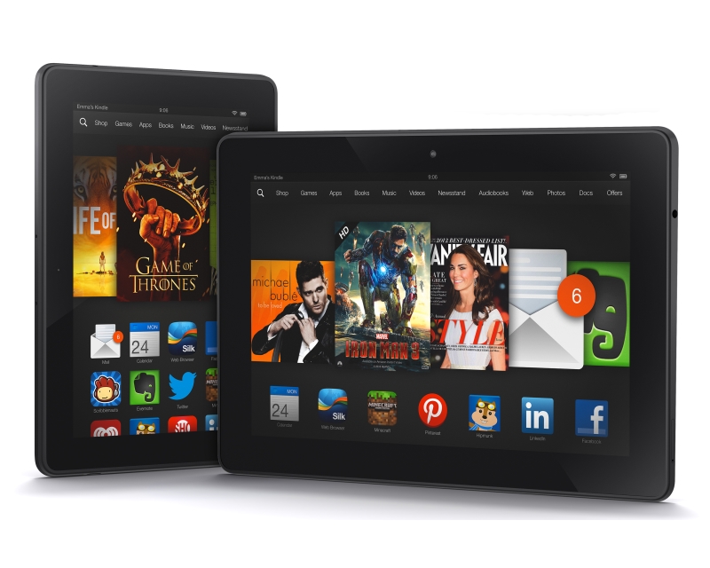 Amazon Kindle Fire HDX llegará al Reino Unido el próximo mes