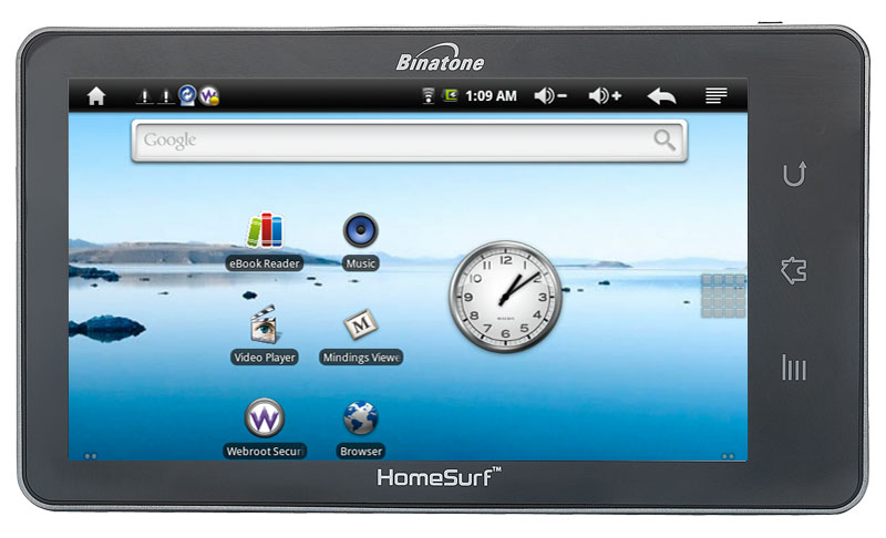 Reseña Binatone HomeSurf Tablet 705