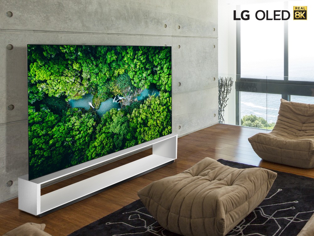 LG presenta ocho nuevos "real 8K" Televisores OLED antes del CES 2020